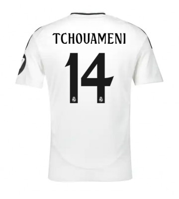 Real Madrid Aurelien Tchouameni #14 Primera Equipación 2024-25 Manga Corta